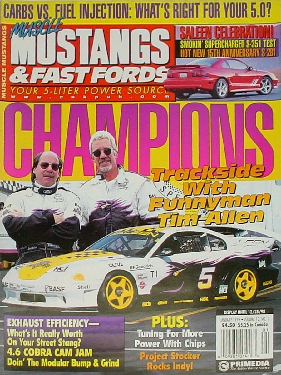 Muscle Mustangs Fast Fords Jan January 1999 