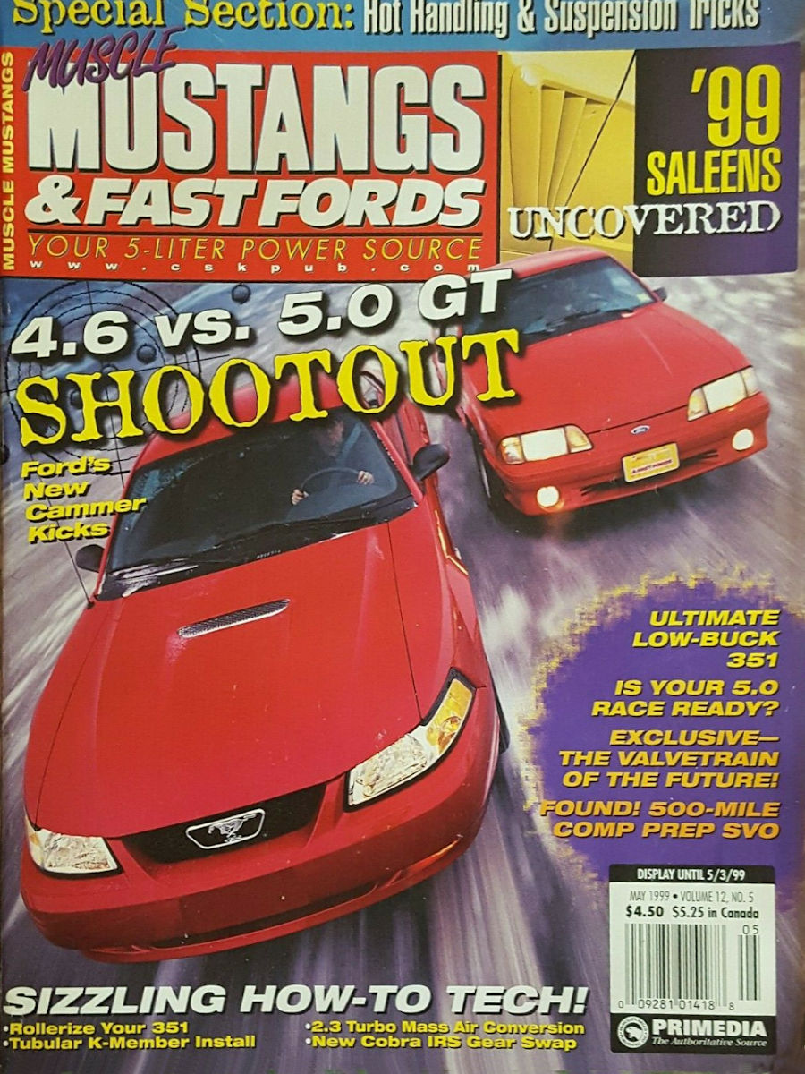 Muscle Mustangs Fast Fords May 1999 
