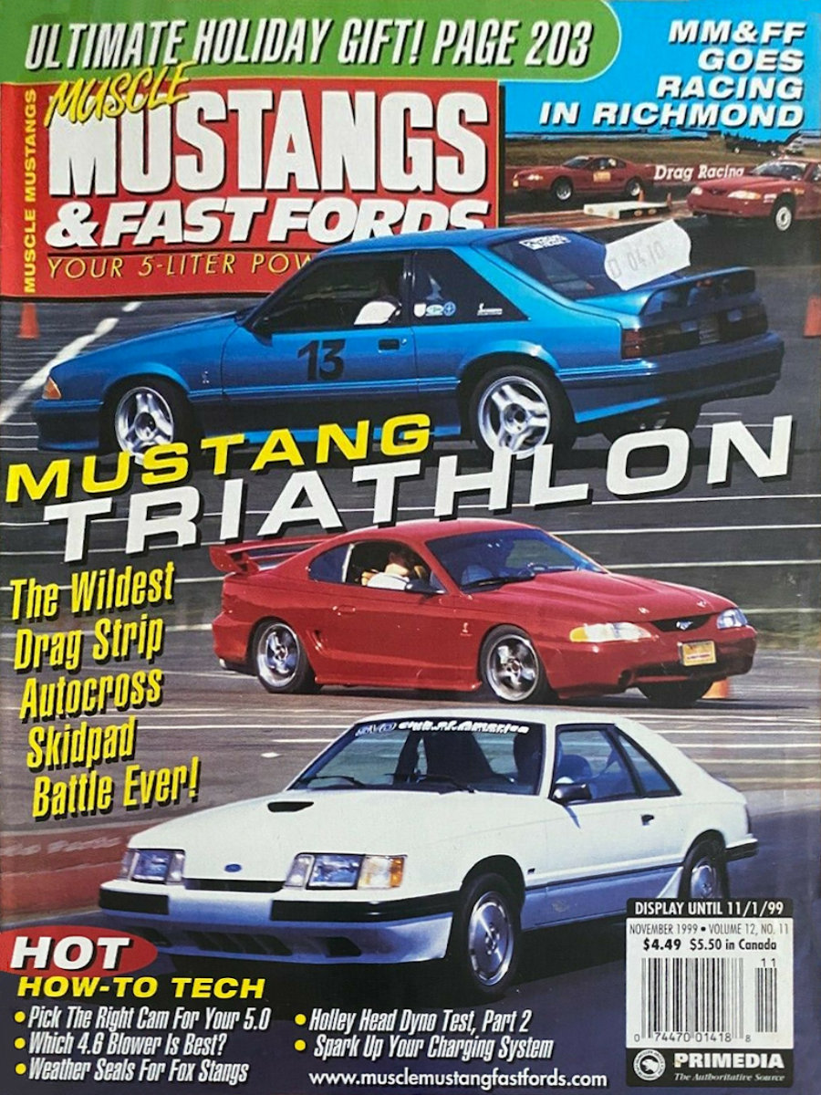 Muscle Mustangs Fast Fords Nov November 1999 