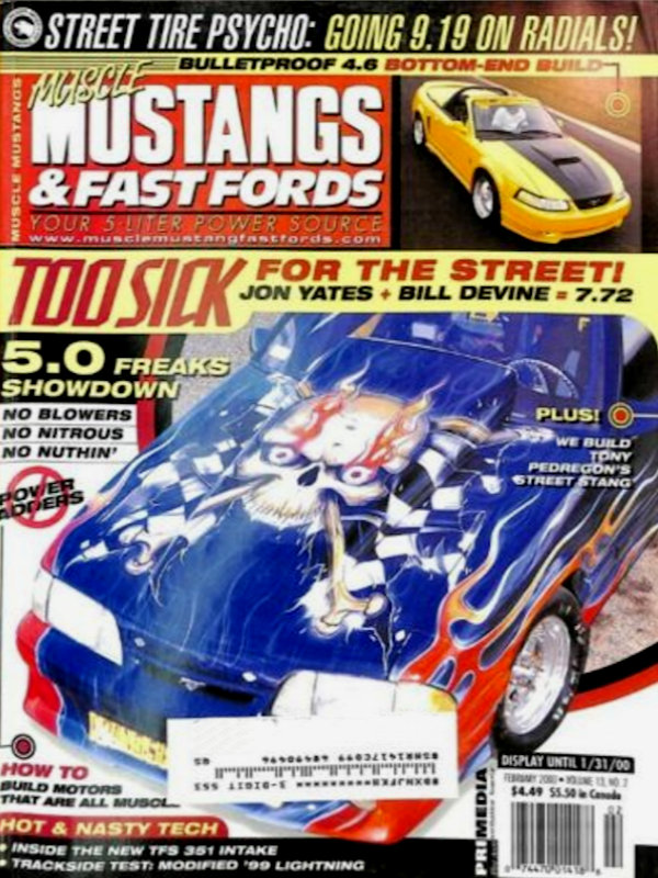 Muscle Mustangs Fast Fords Feb February 2000 