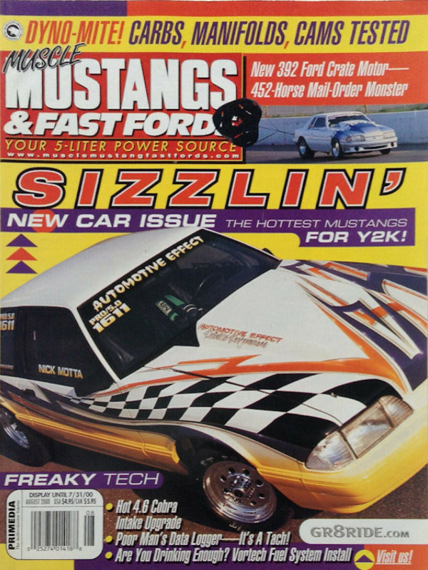 Muscle Mustangs Fast Fords Aug August 2000 