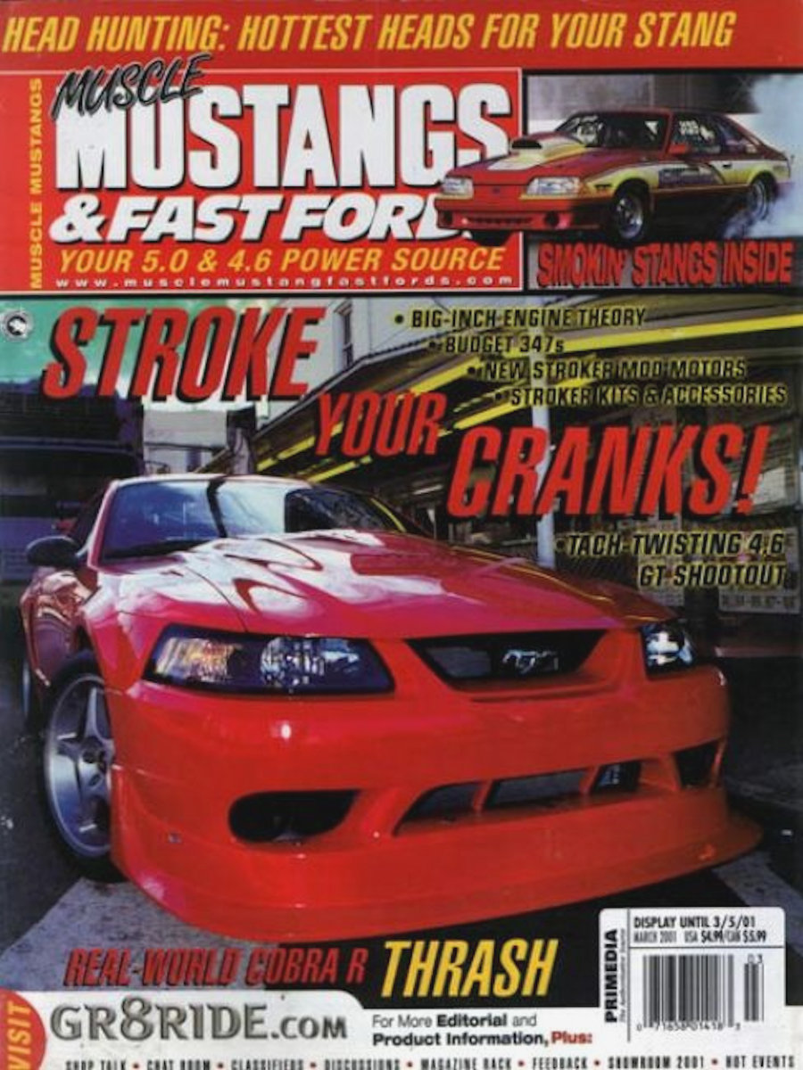 Muscle Mustangs Fast Fords Mar March 2001