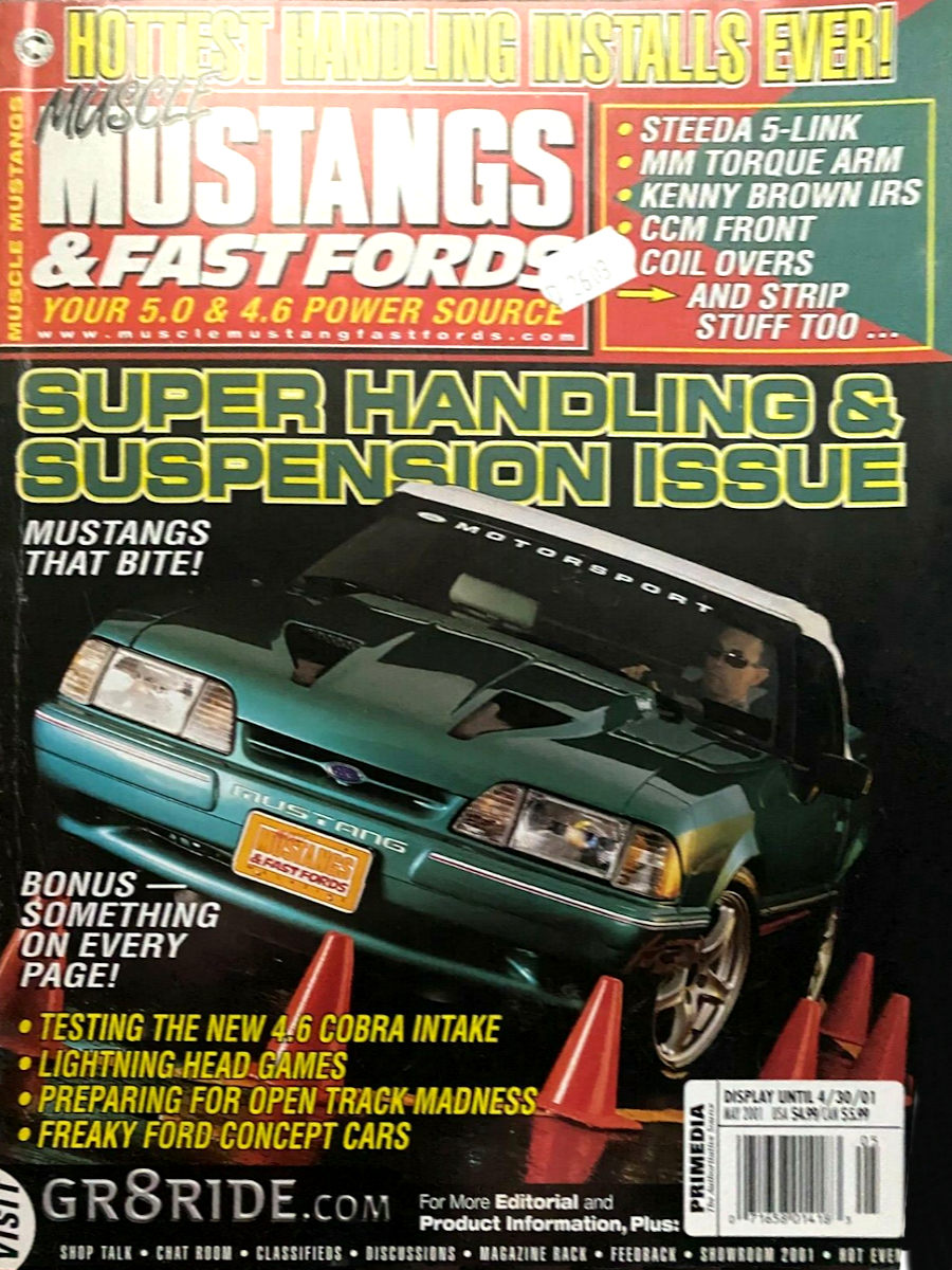 Muscle Mustangs Fast Fords May 2001