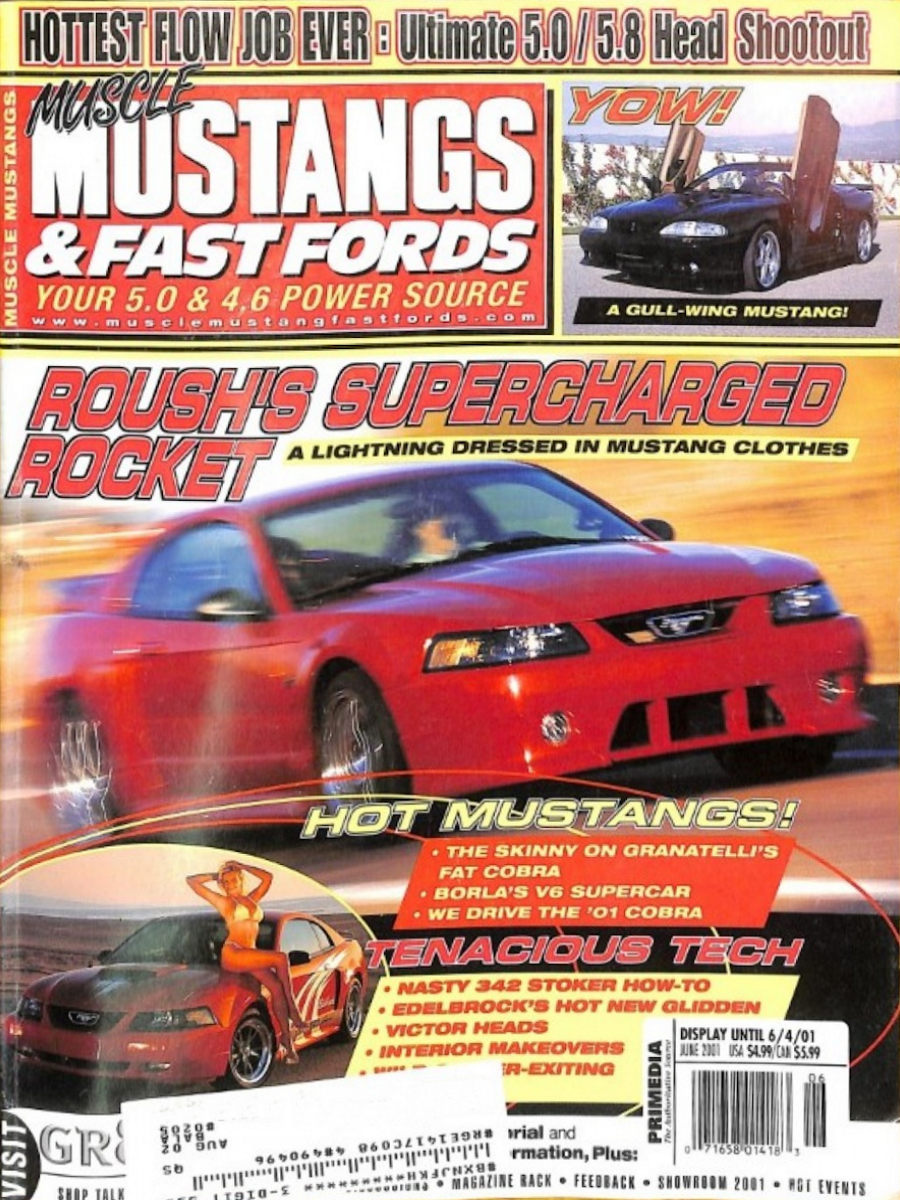 Muscle Mustangs Fast Fords June 2001