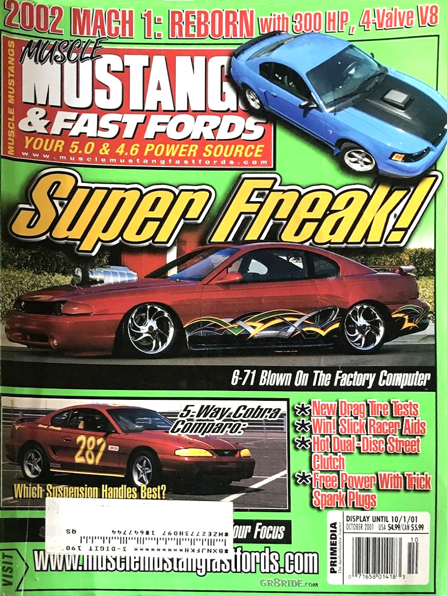 Muscle Mustangs Fast Fords Oct October 2001