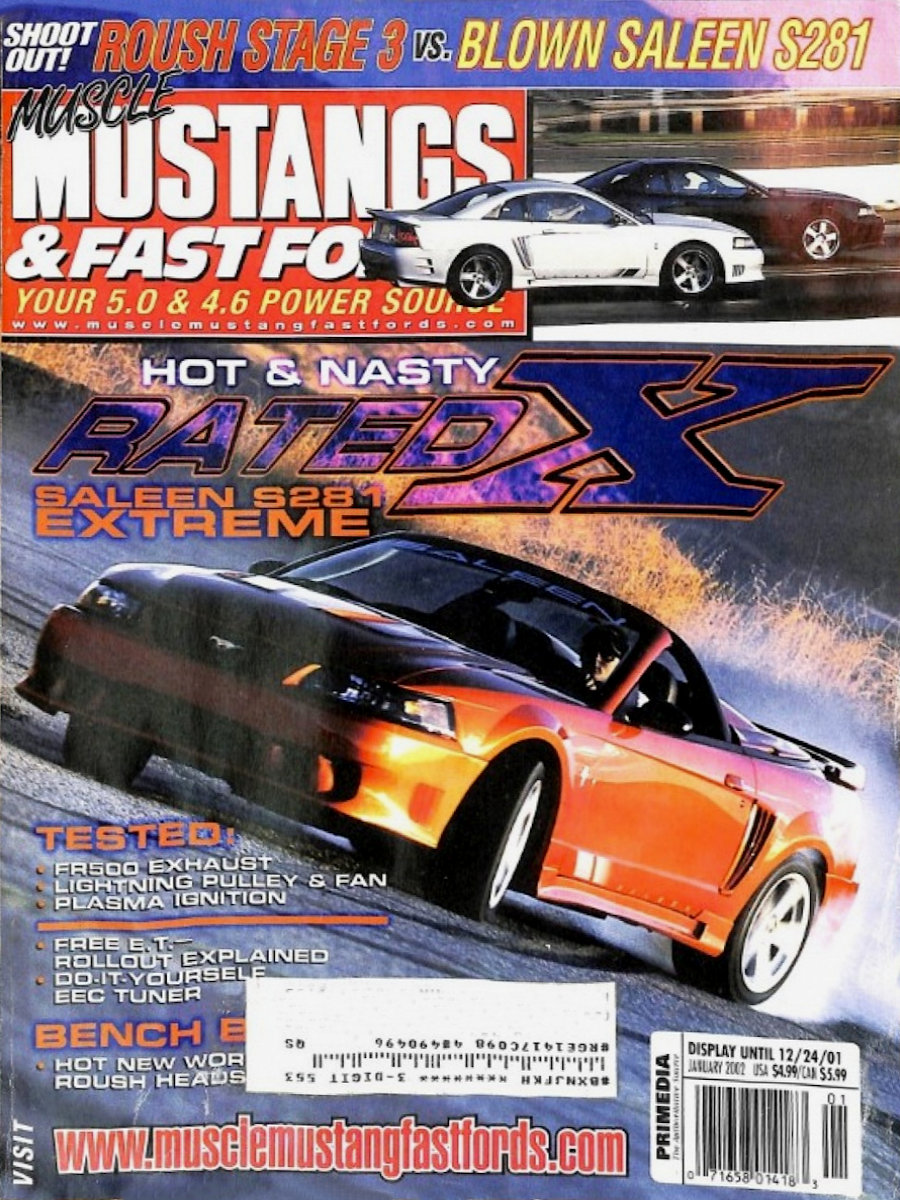 Muscle Mustangs Fast Fords Jan January 2002