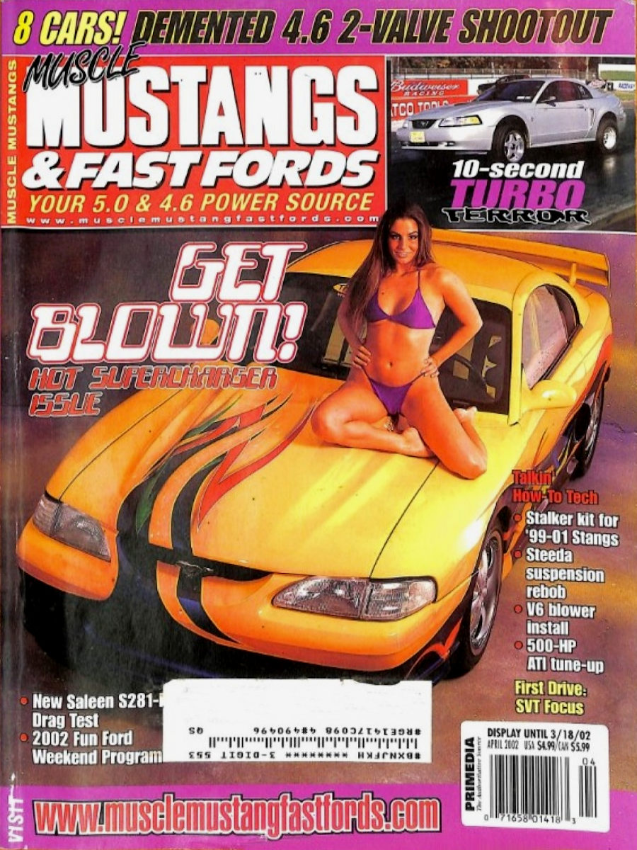 Muscle Mustangs Fast Fords Apr April 2002