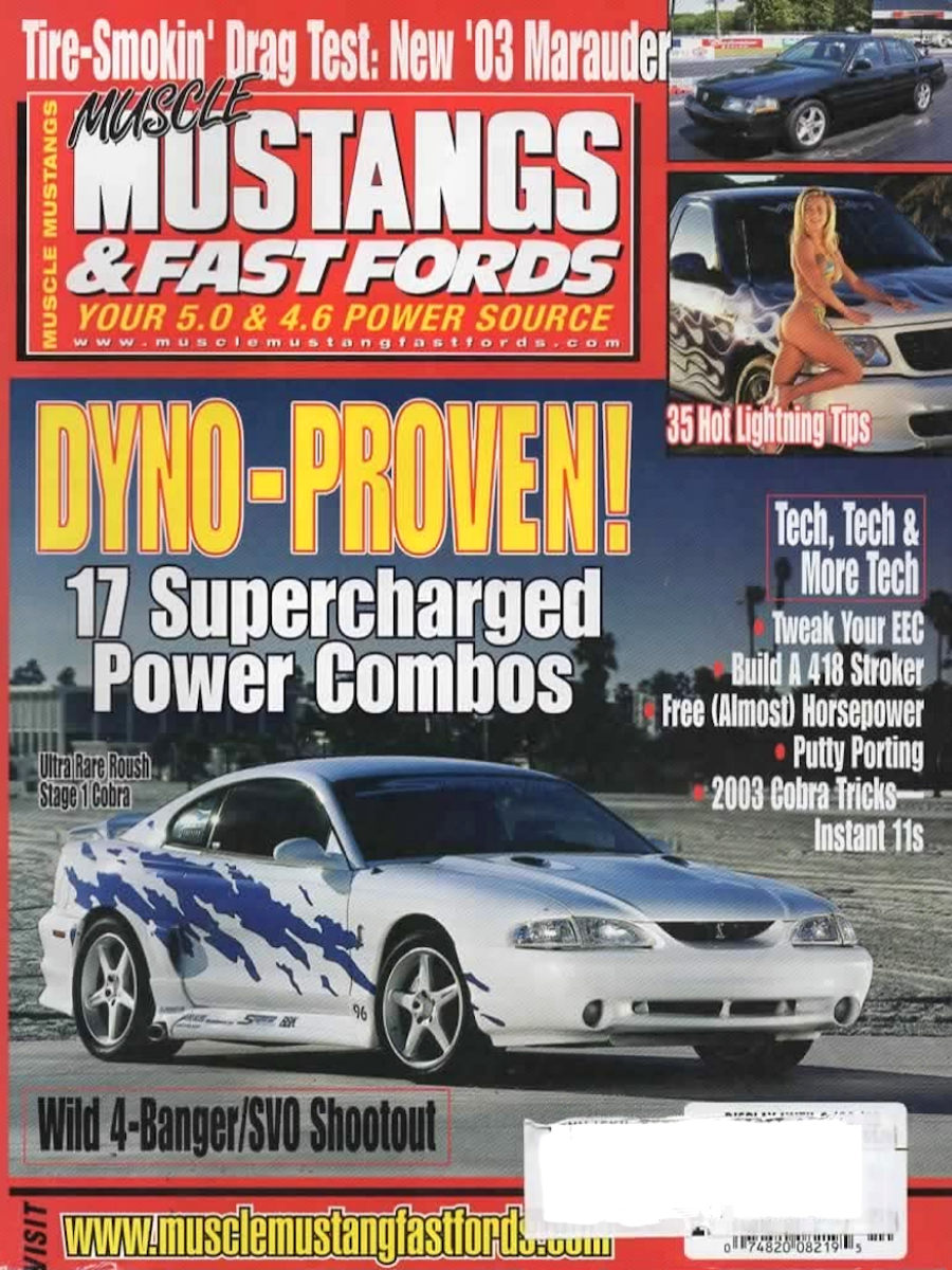 Muscle Mustangs Fast Fords Oct October 2002