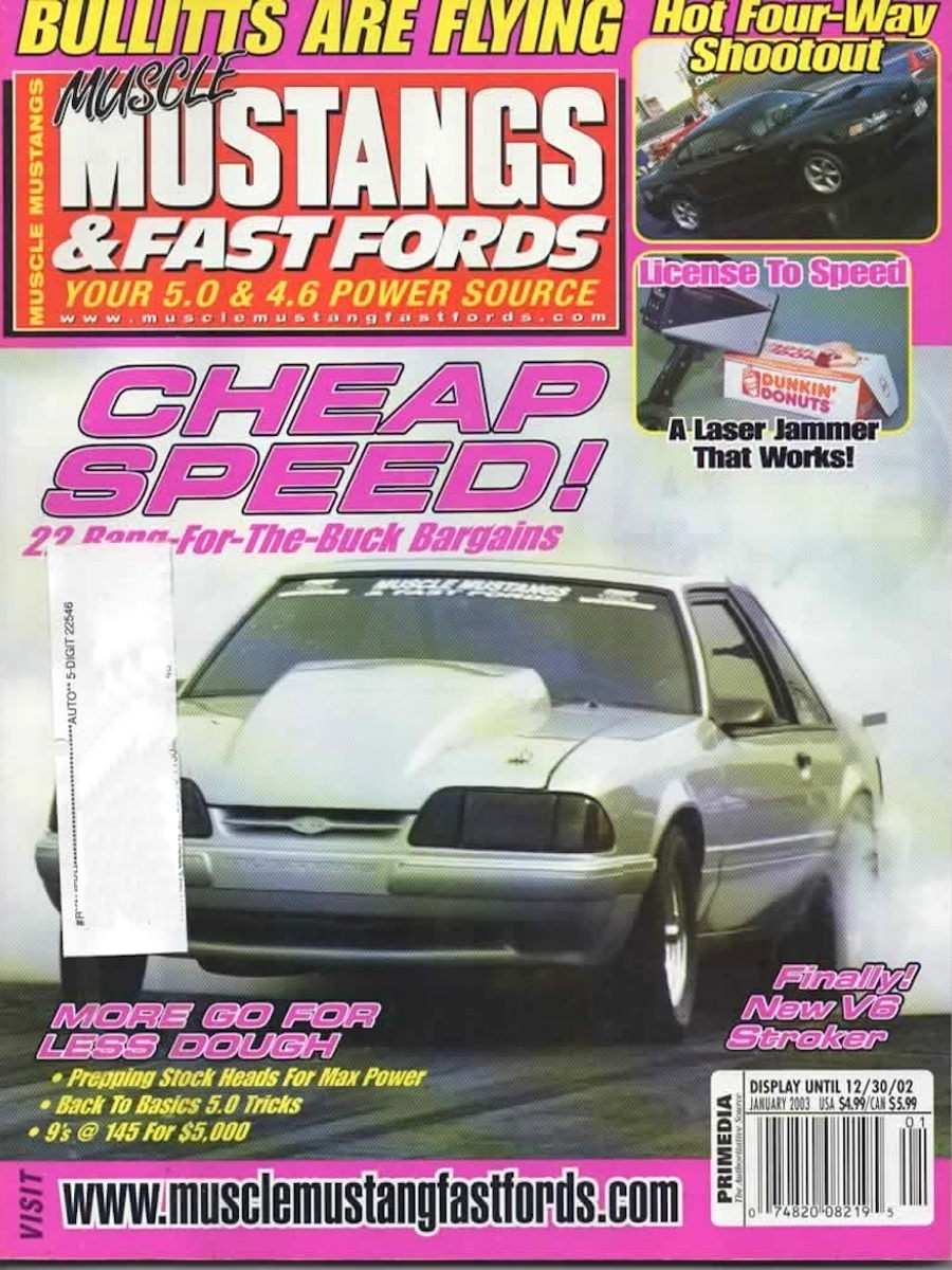 Muscle Mustangs Fast Fords Jan January 2003