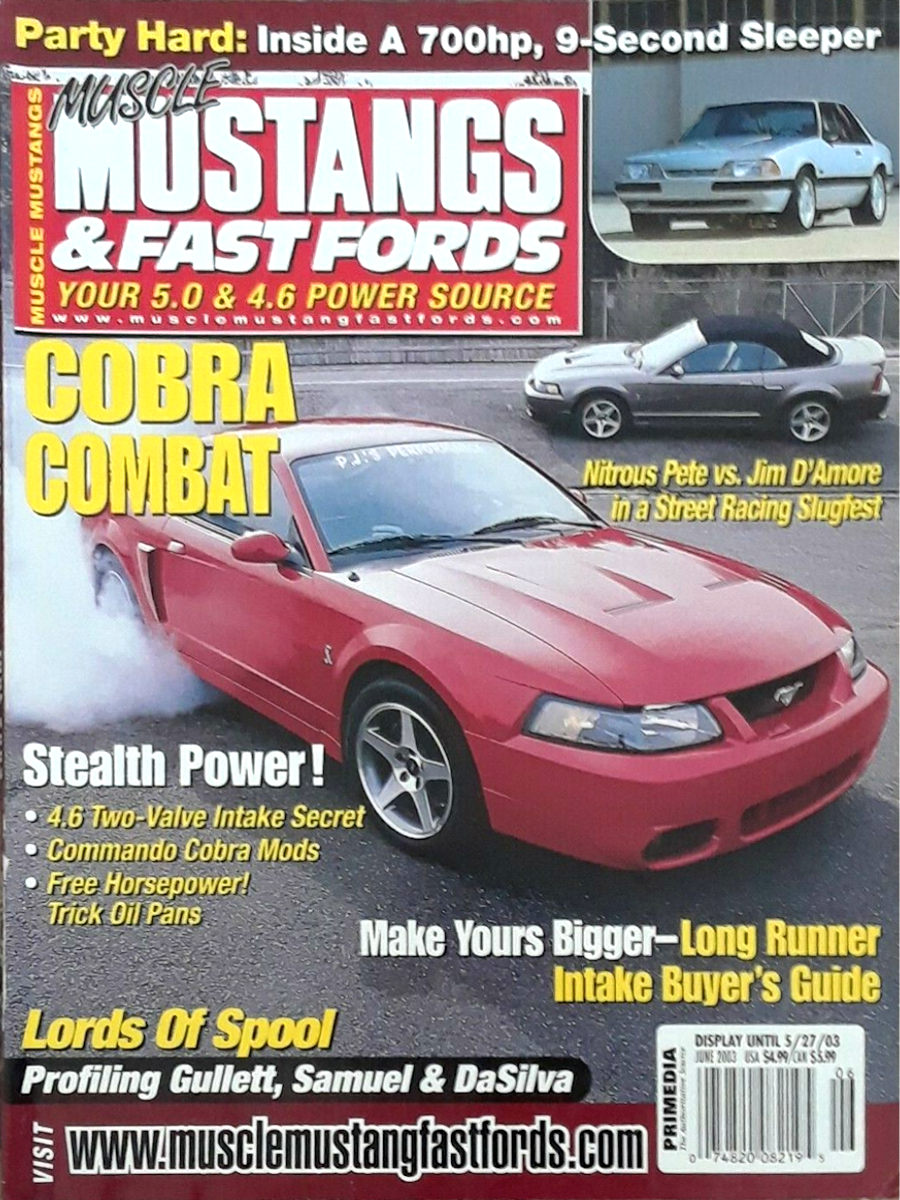 Muscle Mustangs Fast Fords June 2003
