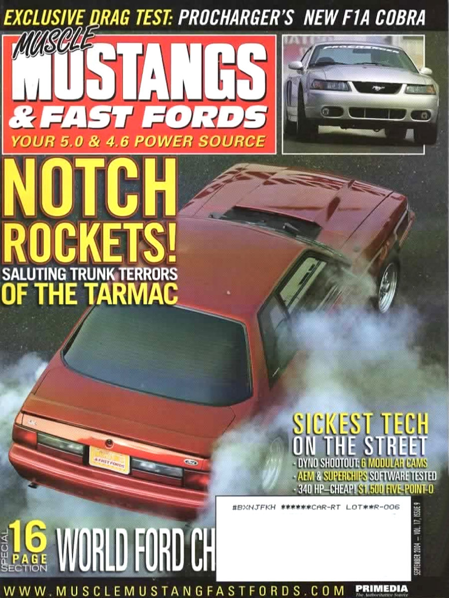 Muscle Mustangs Fast Fords Sept September 2004