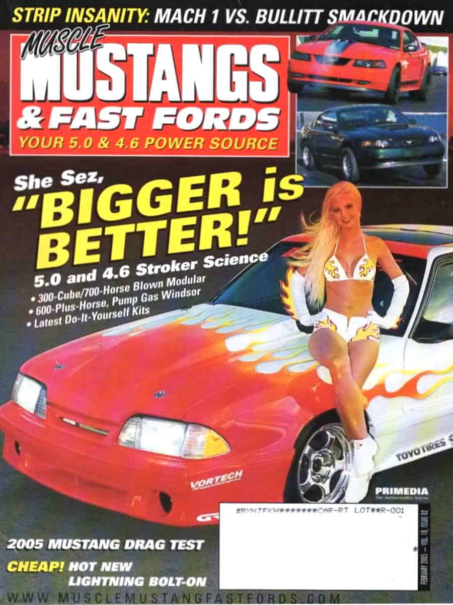 Muscle Mustangs Fast Fords Feb February 2005