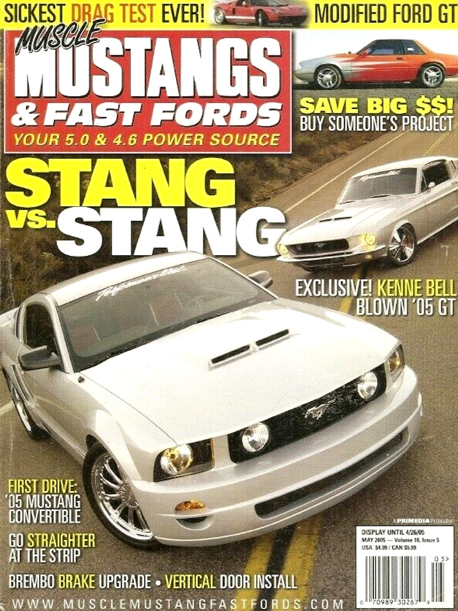 Muscle Mustangs Fast Fords May 2005