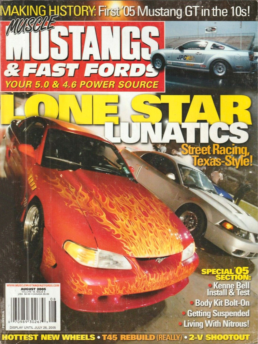 Muscle Mustangs Fast Fords Aug August 2005