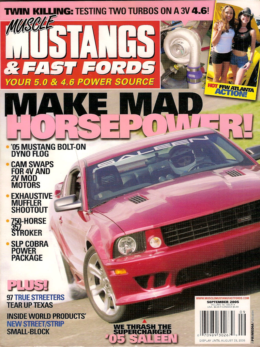 Muscle Mustangs Fast Fords Sept September 2005