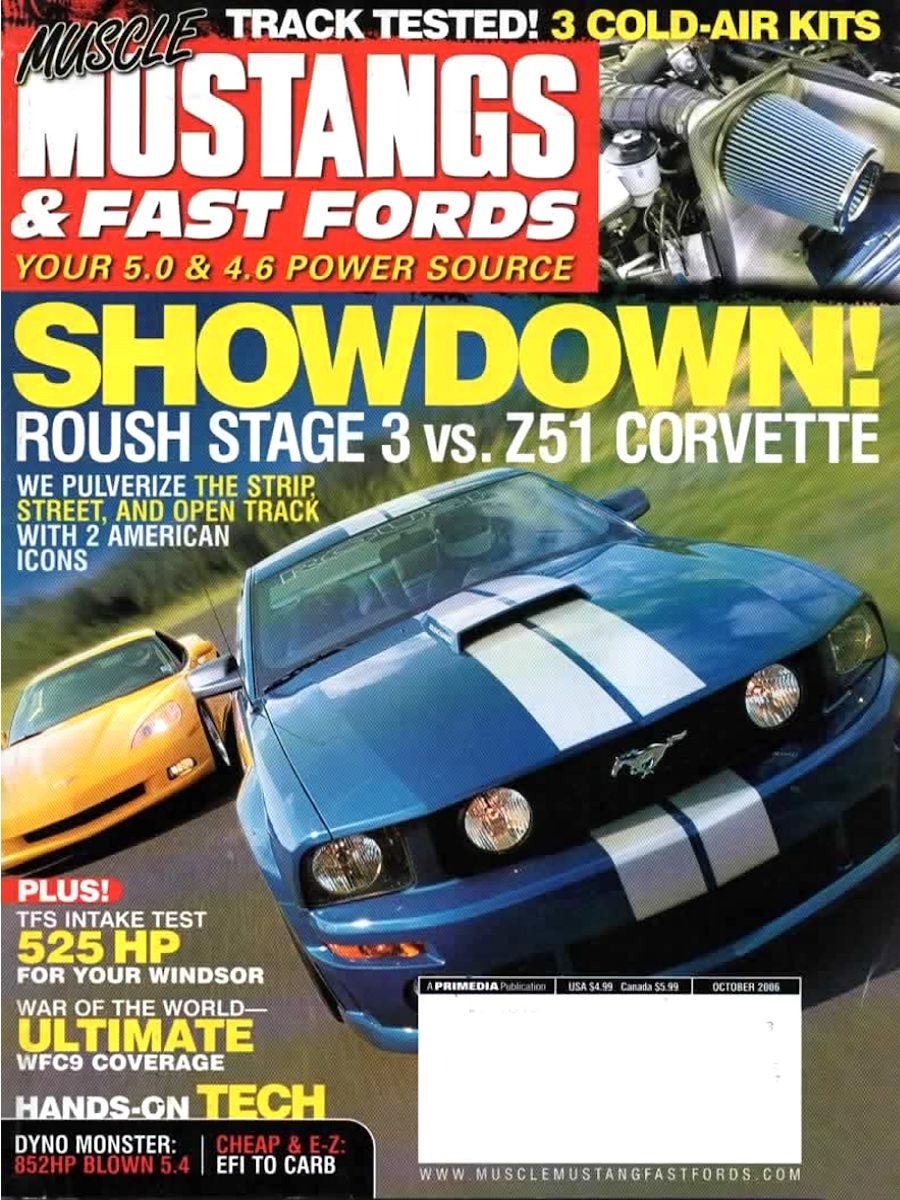 Muscle Mustangs Fast Fords Oct October 2006
