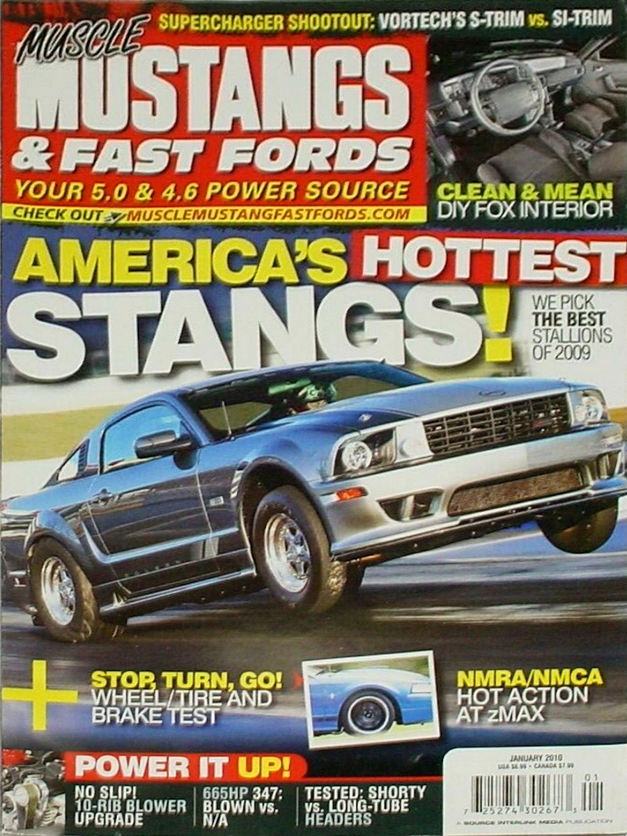 Muscle Mustangs Fast Fords Jan January 2010