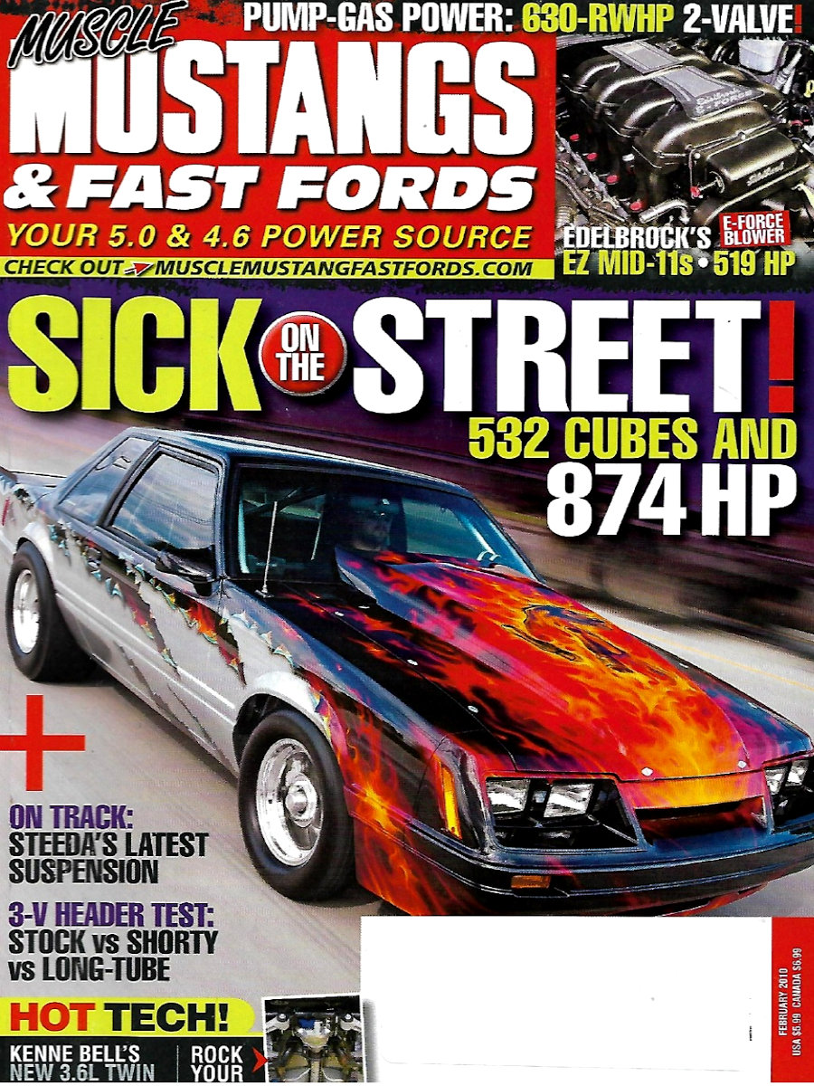 Muscle Mustangs Fast Fords Feb February 2010