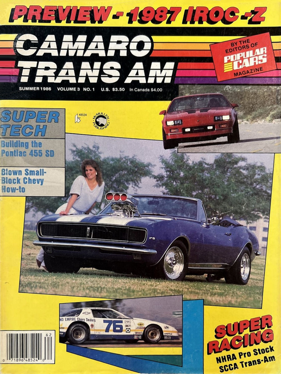 1986 Summer Camaro Transam Volume 3 Number 1