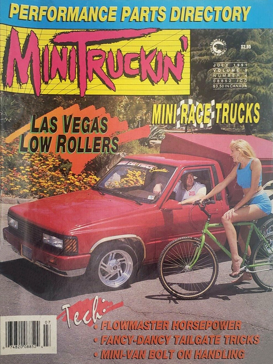 Mini Truckin July 1991