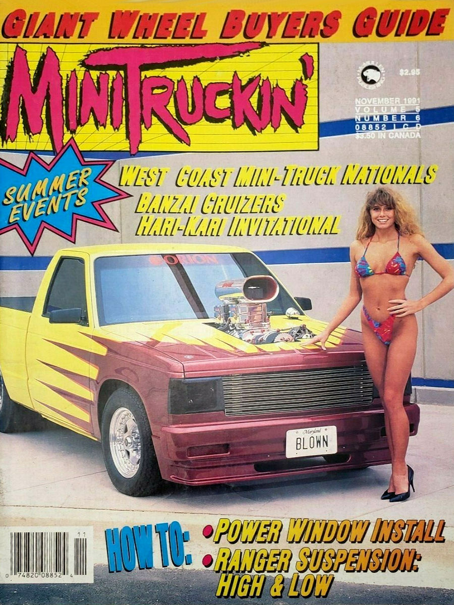 Mini Truckin Nov November 1991