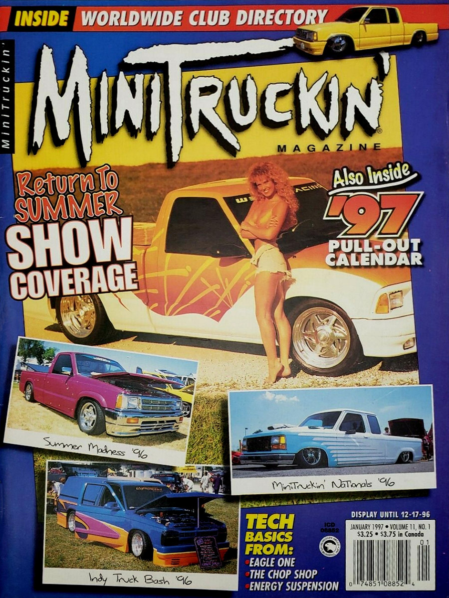 Mini Truckin Jan January 1997