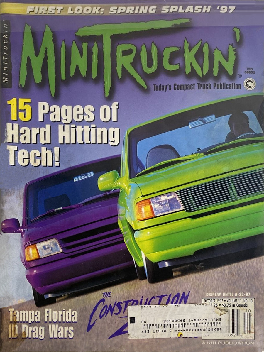 Mini Truckin Oct October 1997