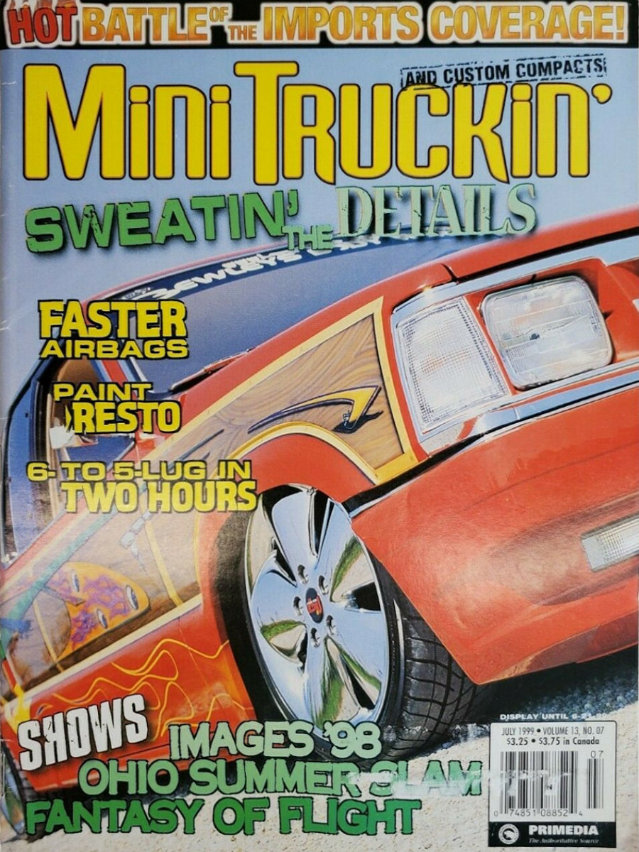 Mini Truckin July 1999