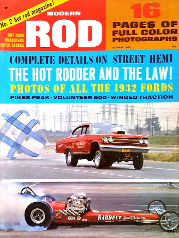 Modern Rod Oct October 1965 