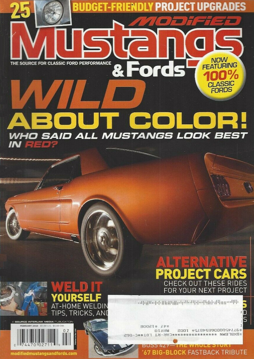 Modified Mustangs & Fords Feb February 2010