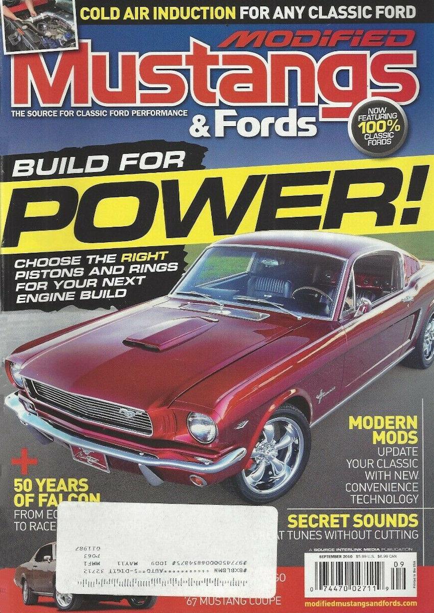 Modified Mustangs & Fords Sept September 2010