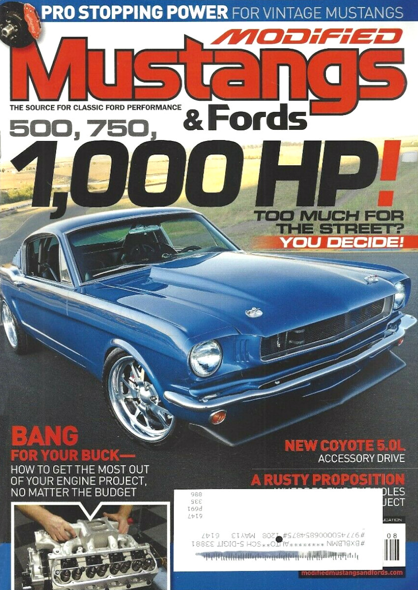 Modified Mustangs & Fords Aug August 2012