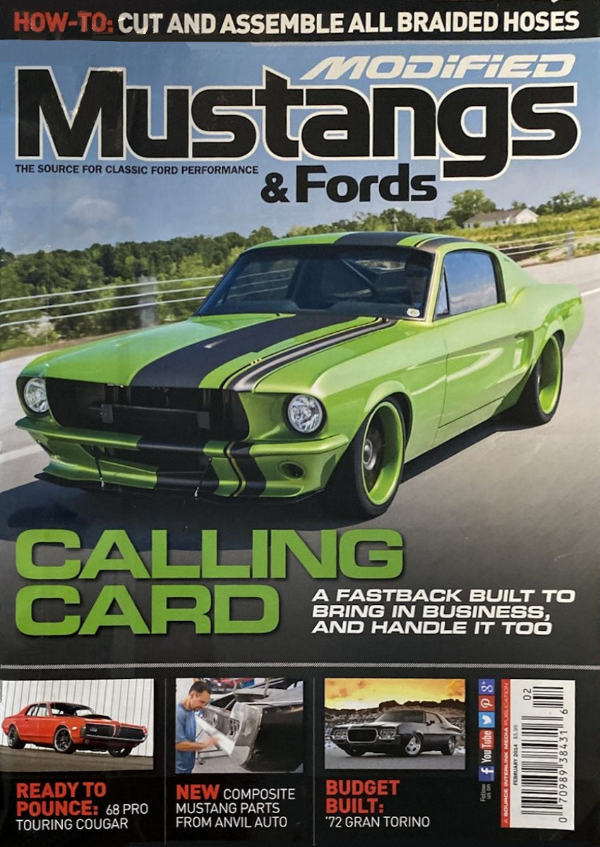 Modified Mustangs & Fords Feb February 2014