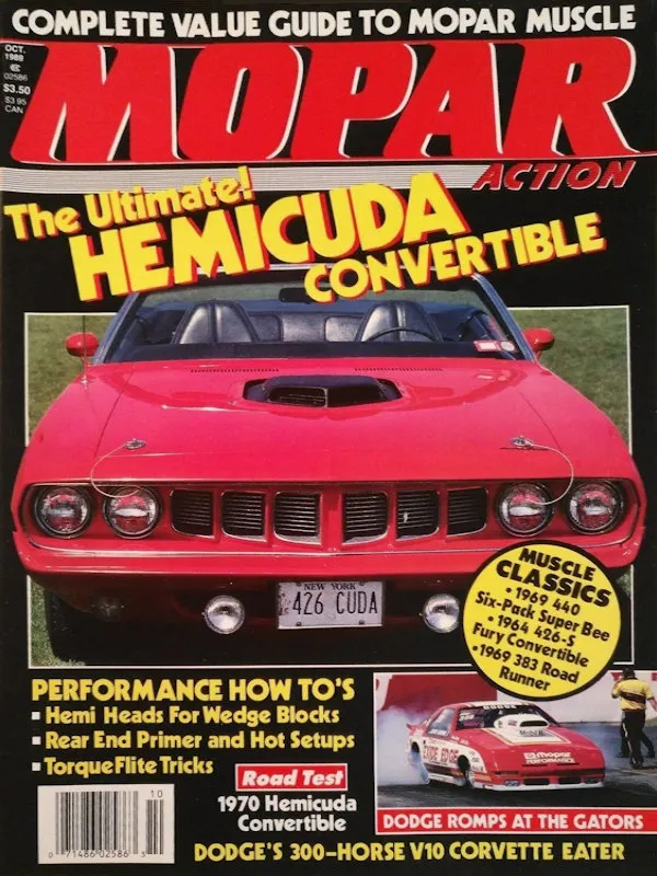 Mopar Action Oct October 1989