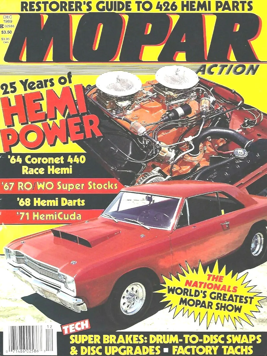 Mopar Action Dec December 1989