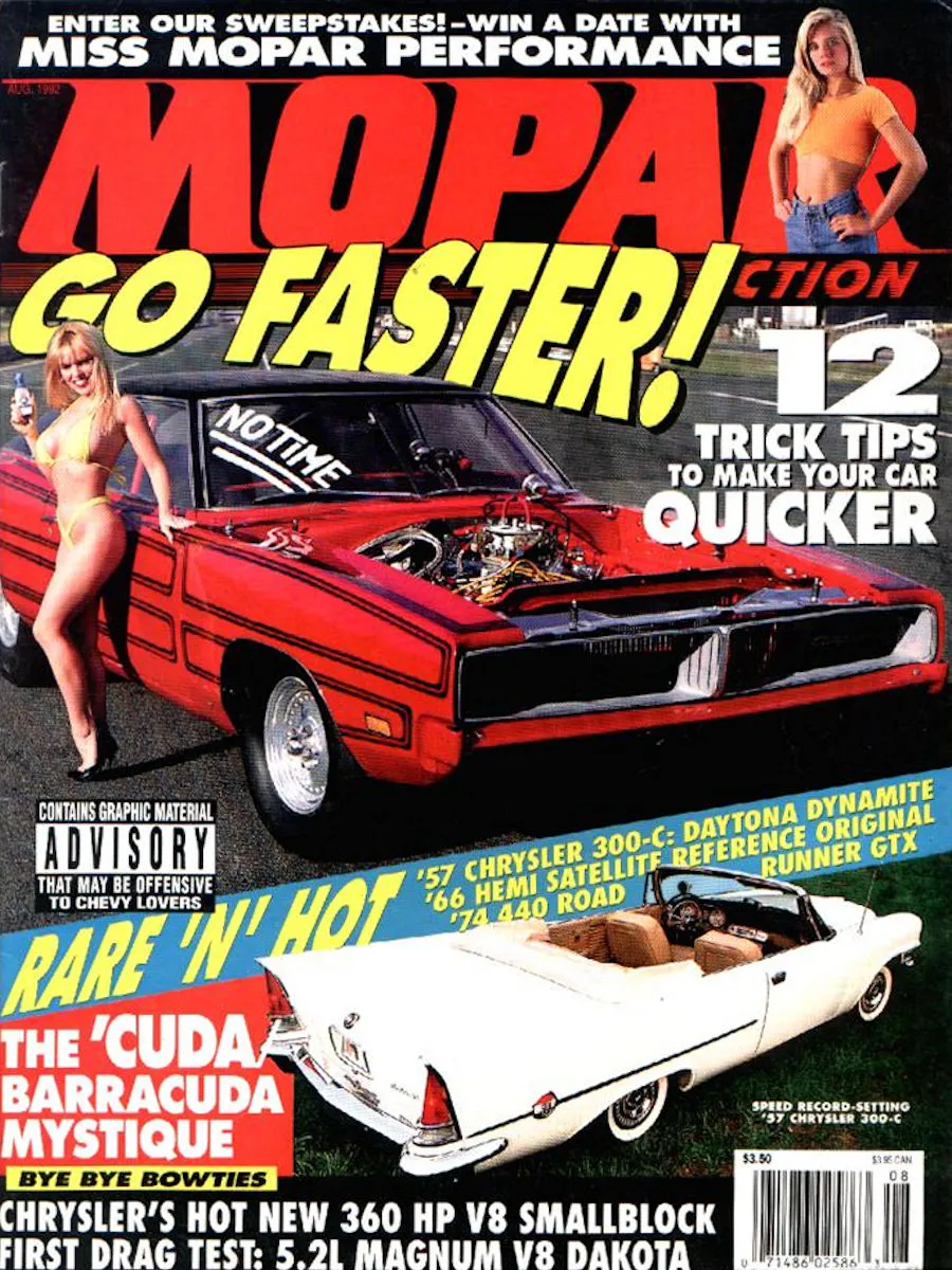 Mopar Action Aug August 1992