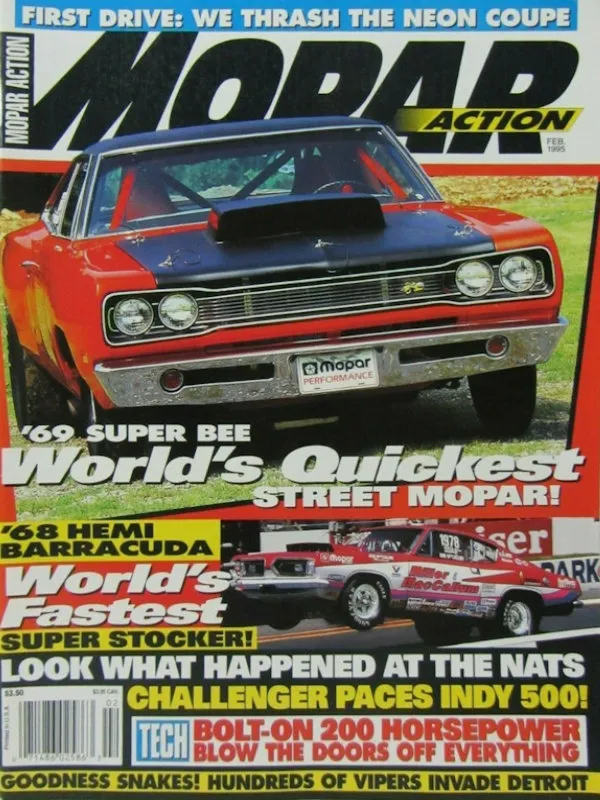 Mopar Action Feb February 1995