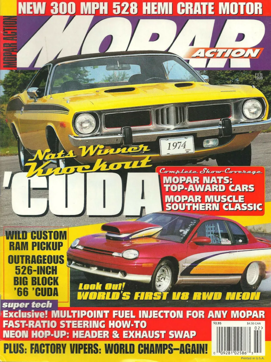 Mopar Action Feb February 1999