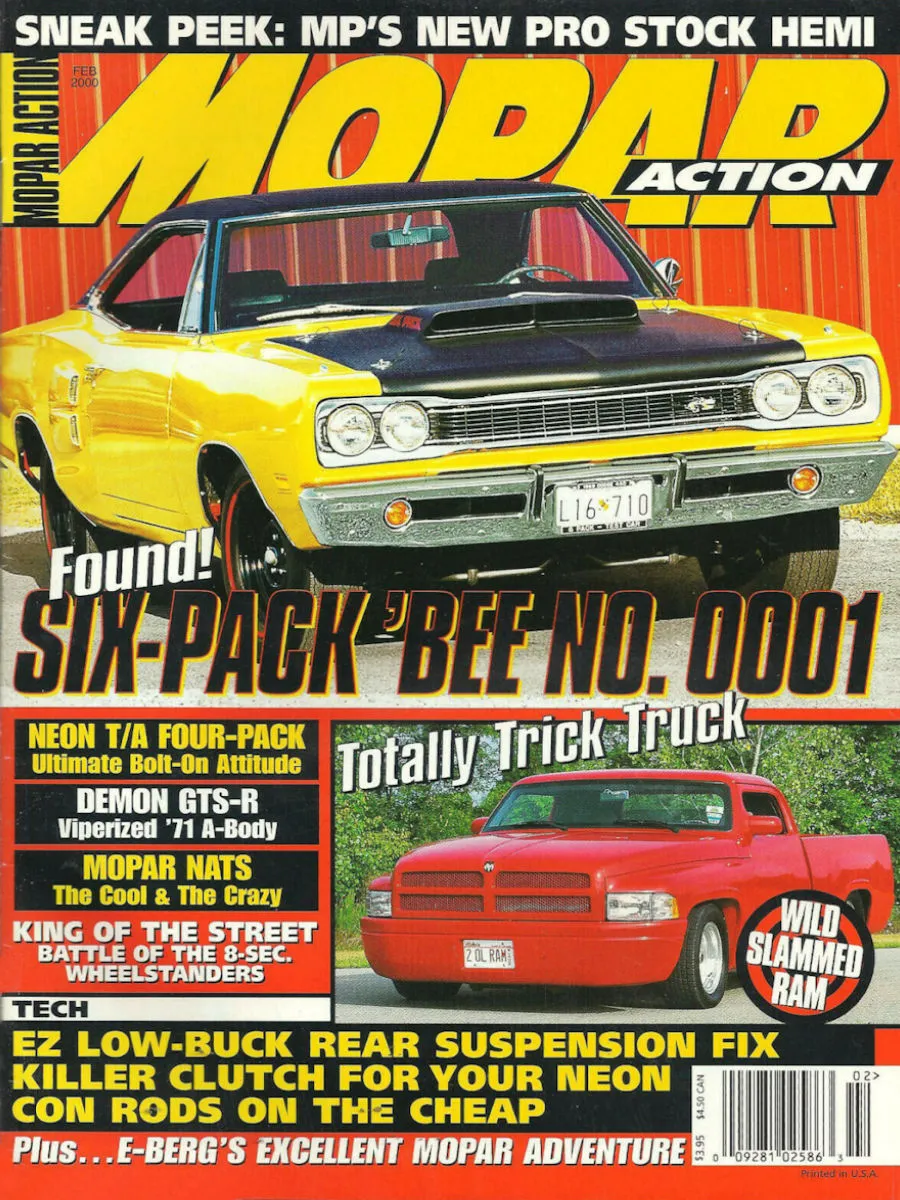 Mopar Action Feb February 2000