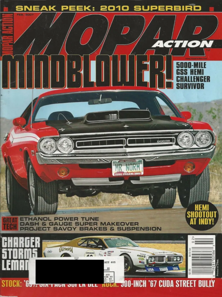 Mopar Action Feb February 2007