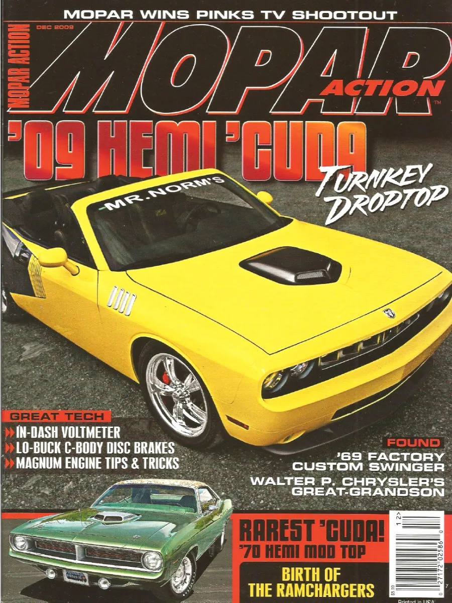 Mopar Action Dec December 2009