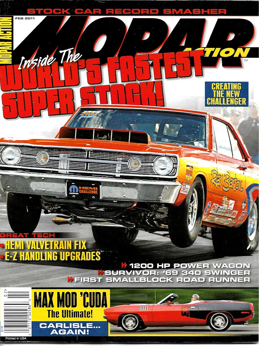 Mopar Action Feb February 2011