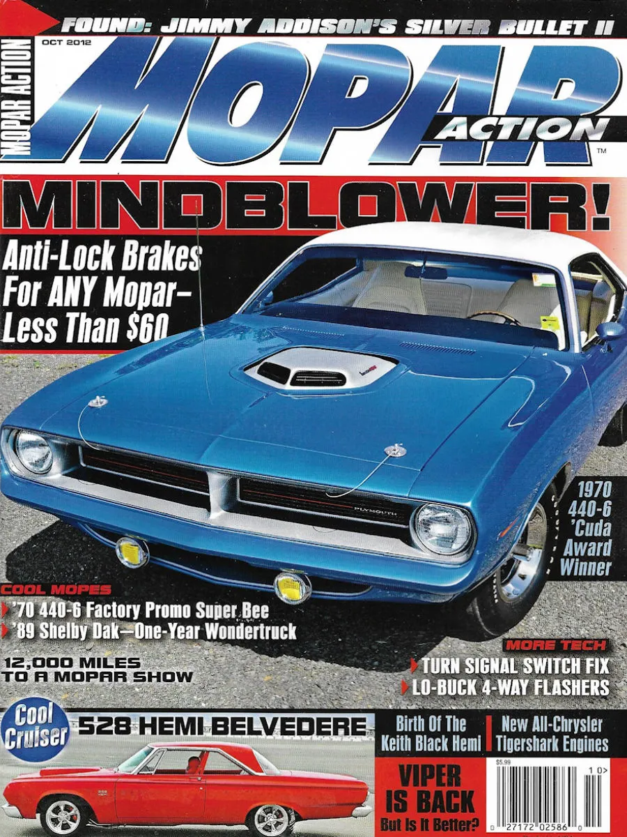 Mopar Action Oct October 2012