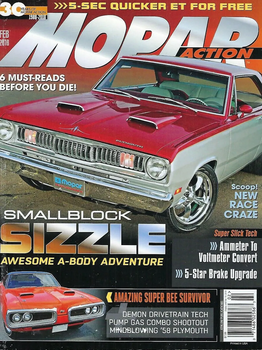 Mopar Action Feb February 2018