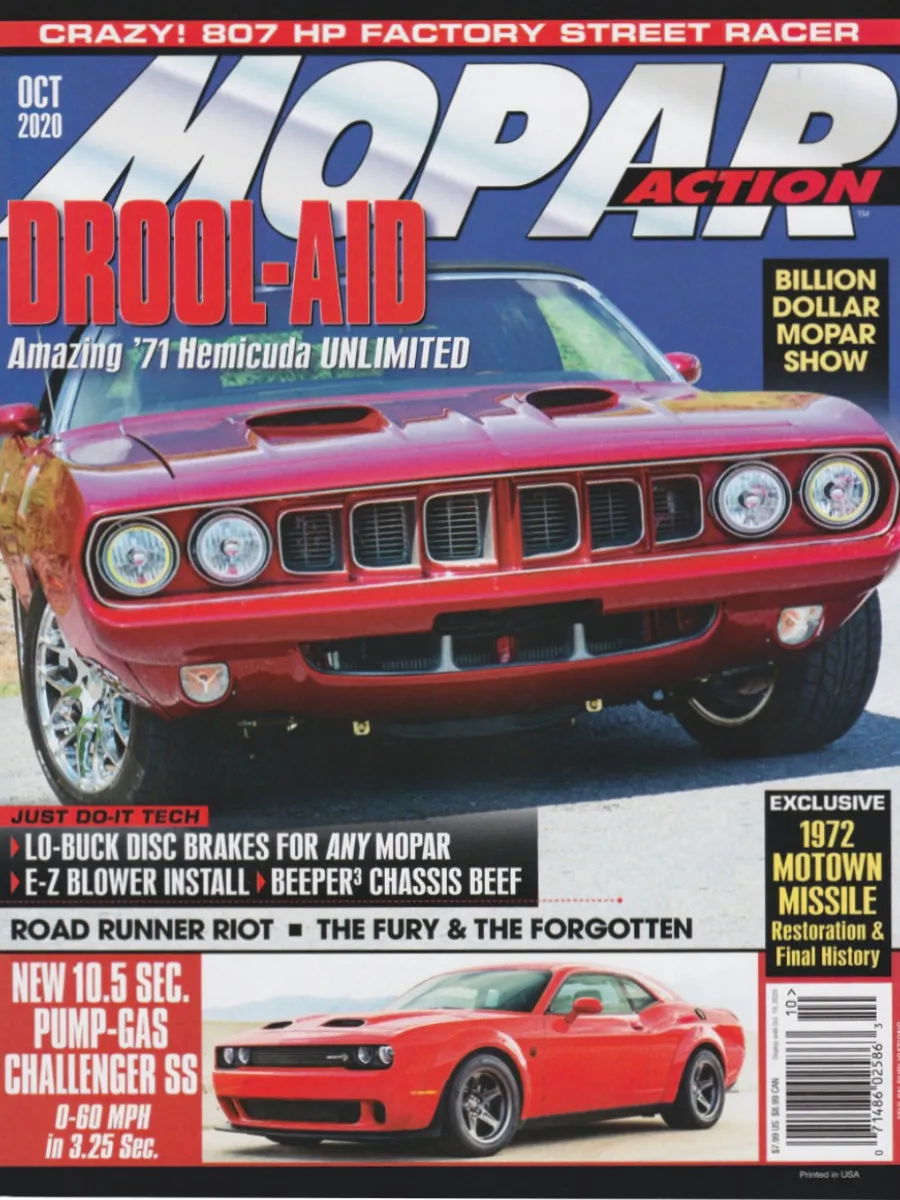 Mopar Action Oct October 2020