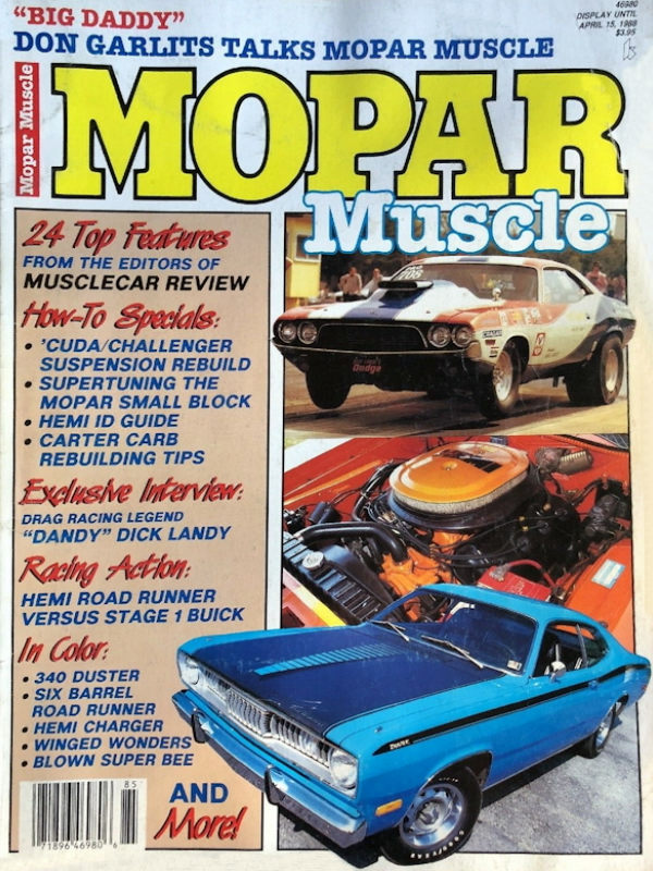Mopar Muscle April 1988