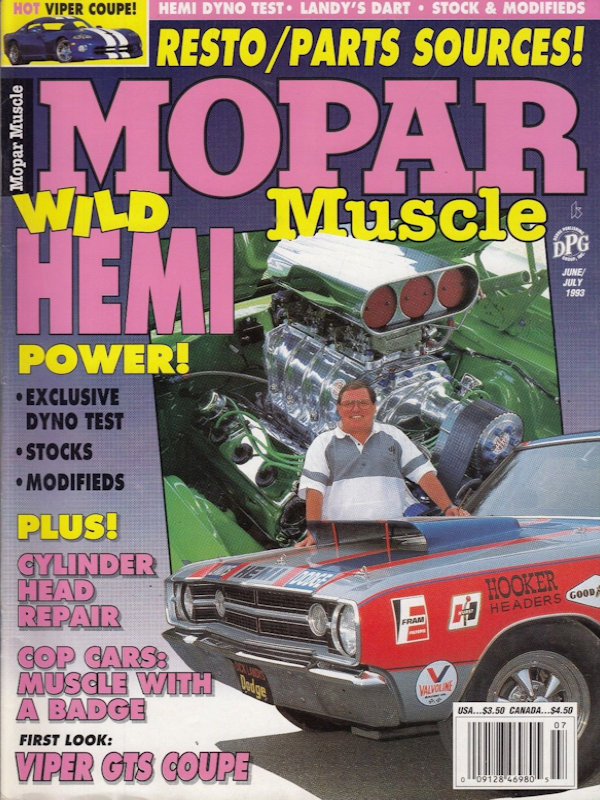 Mopar Muscle June July 1993