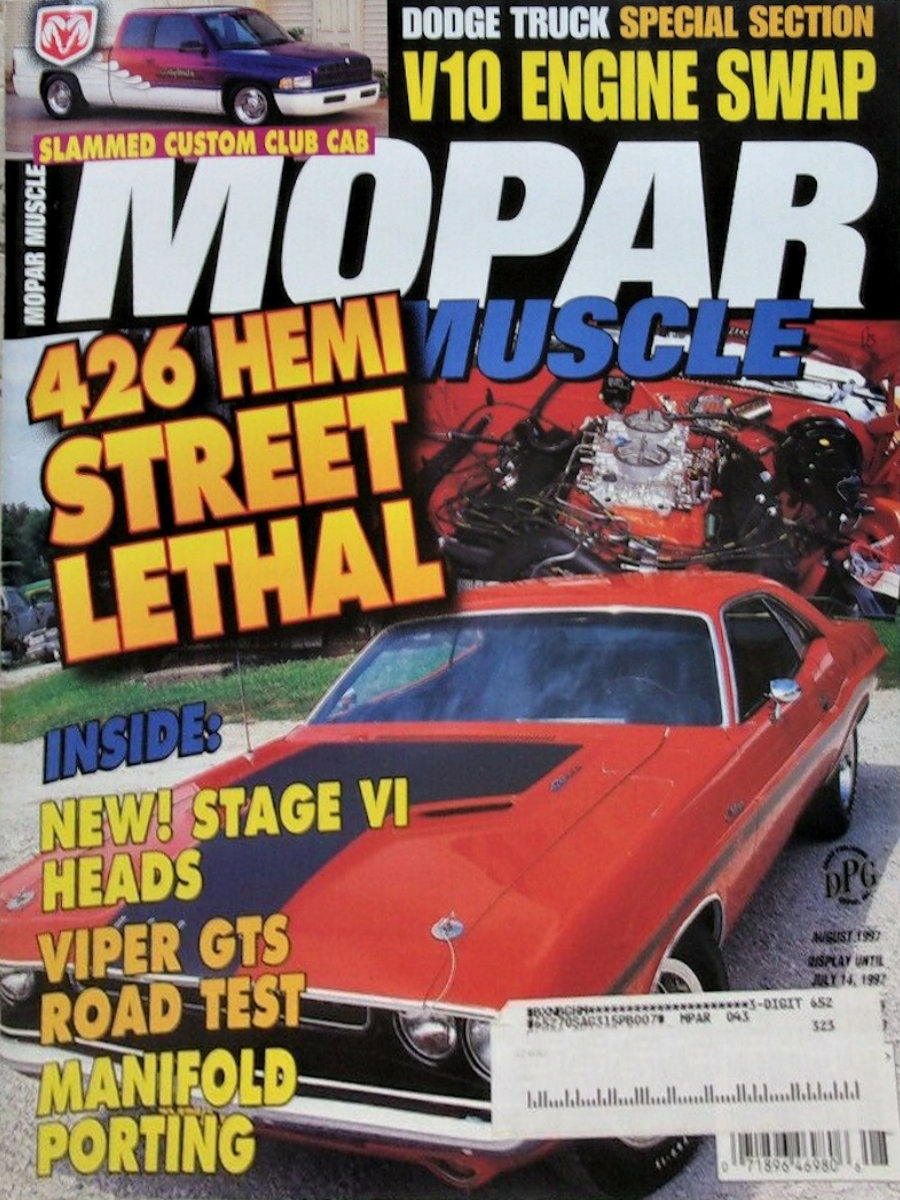 Mopar Muscle Aug August 1997
