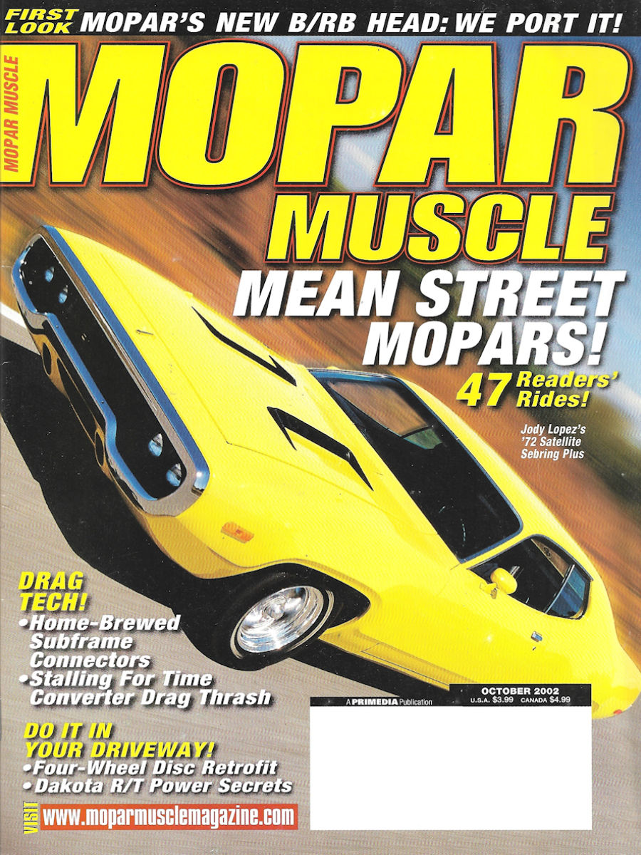 Mopar Muscle Oct October 2002