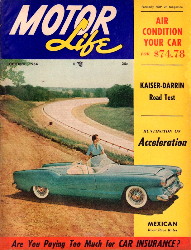 Motor Life Oct October 1954 
